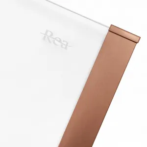 REA - Sprchovací kút SOLAR - Copper Brush 120x90 REA-K9514