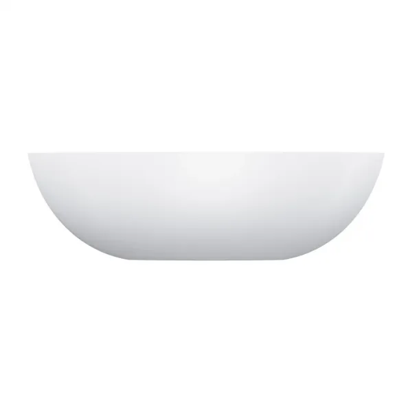 OMNIRES - SHELL M+ umývadlo na dosku, 50 x 32 cm, biela mat SHELL500UNBM