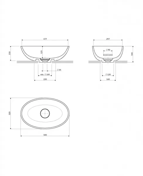 Omnires Shell M+ SHELL500UNAG