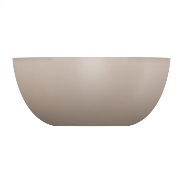 OMNIRES - SHELL M+ umývadlo na dosku, O35 cm, béžová mat SHELL350UNDB