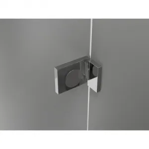 MEXEN/S - Lunar vaňová zástena FIX 70 x 150, transparent, chróm 897-070-000-01-00