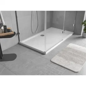 MEXEN - Flow sprchová vanička obdĺžniková slim 80 x 140, biela lesk 46R108014