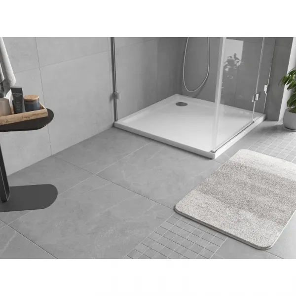 MEXEN - Flow Sprchová vanička štvorcová slim 80 x 80, biela lesk 46S108080