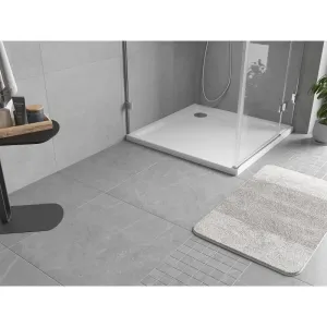MEXEN - Flow Sprchová vanička štvorcová slim 80 x 80, biela lesk 46S108080