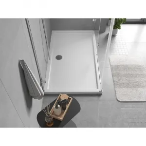 MEXEN - Flow sprchová vanička obdĺžniková slim 70 x 140, biela lesk 46R107014
