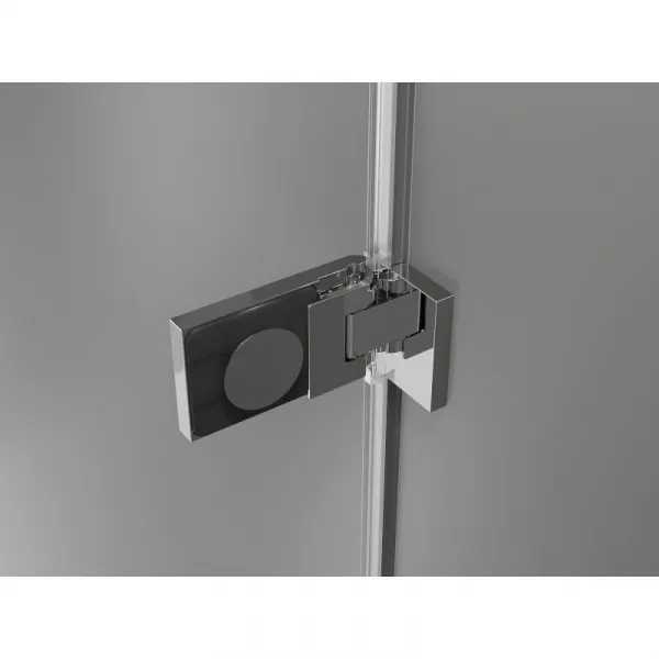 MEXEN/S - Lunar-F sprchovací kút skladacie dvere pravá 85 x 80, transparent, chróm 836-085-080-01-00-P