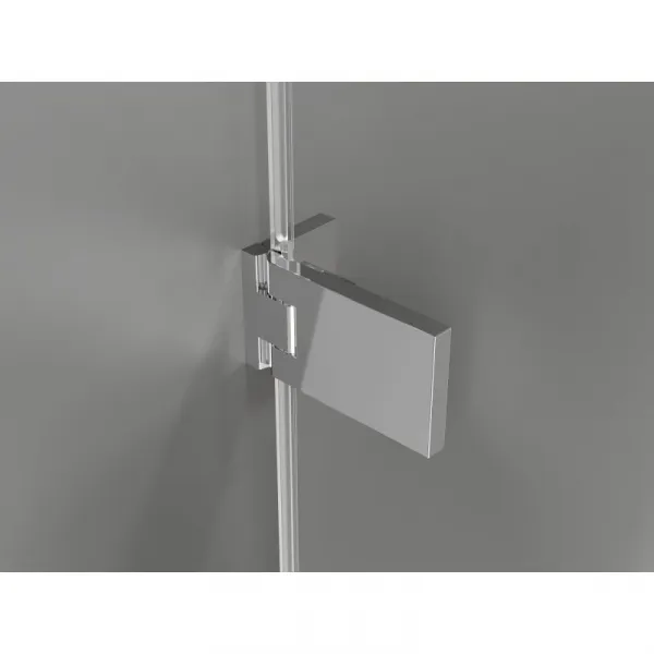 MEXEN/S - Lunar-F sprchovací kút skladacie dvere pravá 70 x 70, transparent, chróm 836-070-070-01-00-P