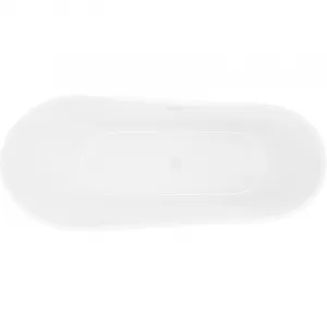 MEXEN/S - Dora voľne stojaca vaňa 150 x 75, biela, sifón a prepad biela 52071507500-20