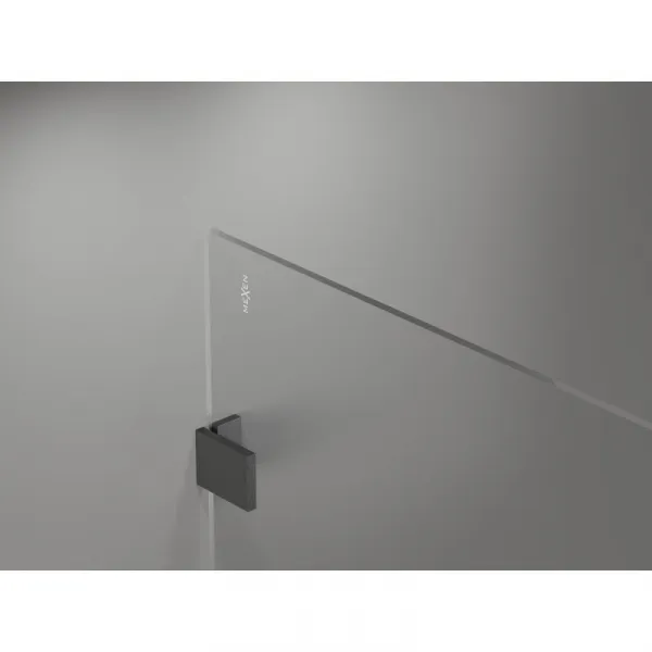MEXEN/S - Lunar Sprchová zástena WALK-IN pravá 70 x 200, transparent 8 mm, grafit kartáčovaná 830-070-000-66-00-P