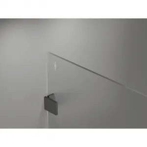 MEXEN/S - Lunar Sprchová zástena WALK-IN pravá 70 x 200, transparent 8 mm, grafit kartáčovaná 830-070-000-66-00-P