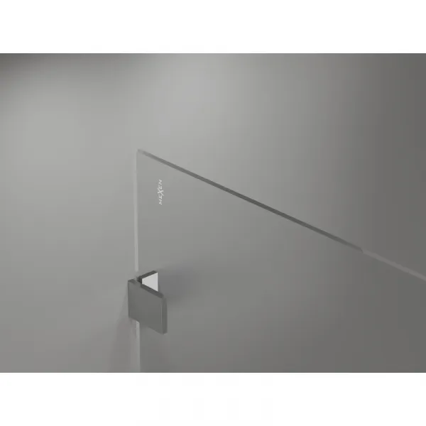 MEXEN/S - Lunar Sprchová zástena WALK-IN pravá 100 x 200, transparent 8 mm, chróm 830-100-000-01-00-P