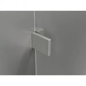 MEXEN/S - Lunar sprchovací kút dvere krídlové pravá 70 x 70, transparent, nikel kartáčovaný 834-070-070-97-00-P
