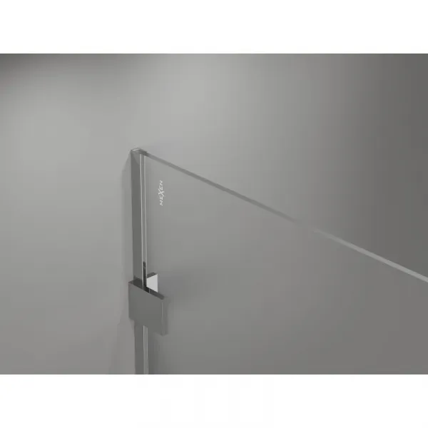 MEXEN/S - Lunar Sprchová zástena WALK-IN ľavá 80 x 200, transparent 8 mm, chróm 830-080-000-01-00-L
