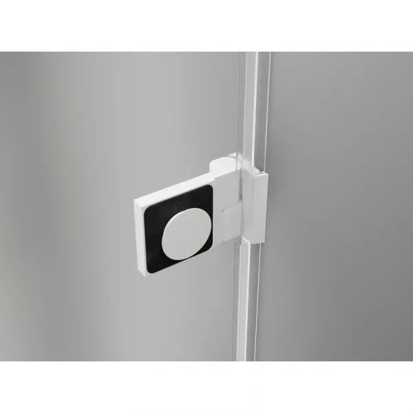MEXEN/S - Lunar-B sprchovací kút dvere krídlové pravá 100 x 80, transparent, biela 832-100-080-20-00-P