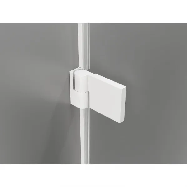 MEXEN/S - Lunar-B Duo sprchovací kút dvere krídlové 80 x 80, transparent, biela 832-080L-080P-20-00