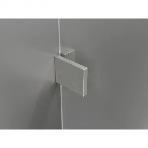 MEXEN/S - Lunar-B L sprchový kút dvere krídlové ľavá 100 x 70, transparent, nikel kartáčovaný 832L-100-070-97-00-L
