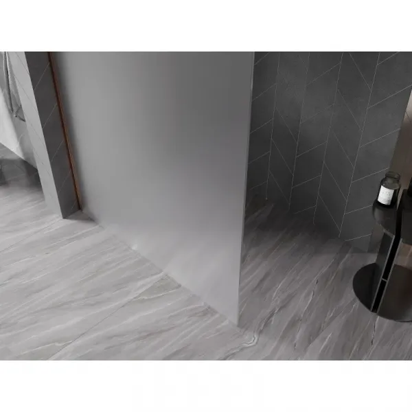 MEXEN/S - Kyoto-X Sprchová zástena WALK-IN 80 x 200, dekor 10 mm, ružové zlato 800-080-101-60-30-X
