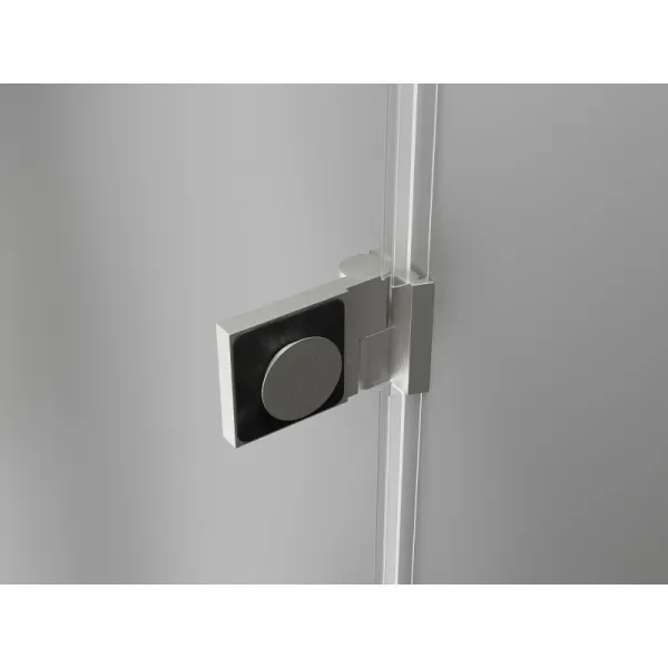 MEXEN/S - Lunar-B sprchovací kút dvere krídlové ľavá 75 x 70, transparent, nikel kartáčovaný 832-075-070-97-00-L