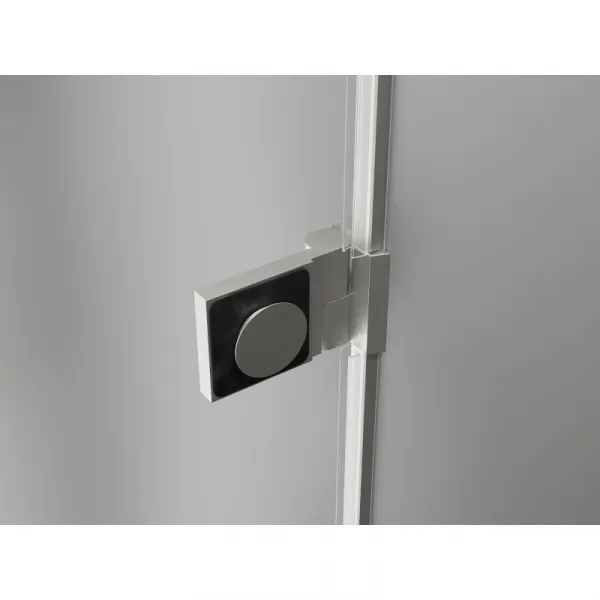 MEXEN/S - Lunar-B sprchovací kút dvere krídlové ľavá 75 x 70, transparent, nikel kartáčovaný 832-075-070-97-00-L