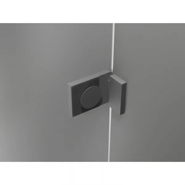MEXEN/S - Lunar vaňová zástena FIX 70 x 150, transparent, grafit metal 897-070-000-95-00