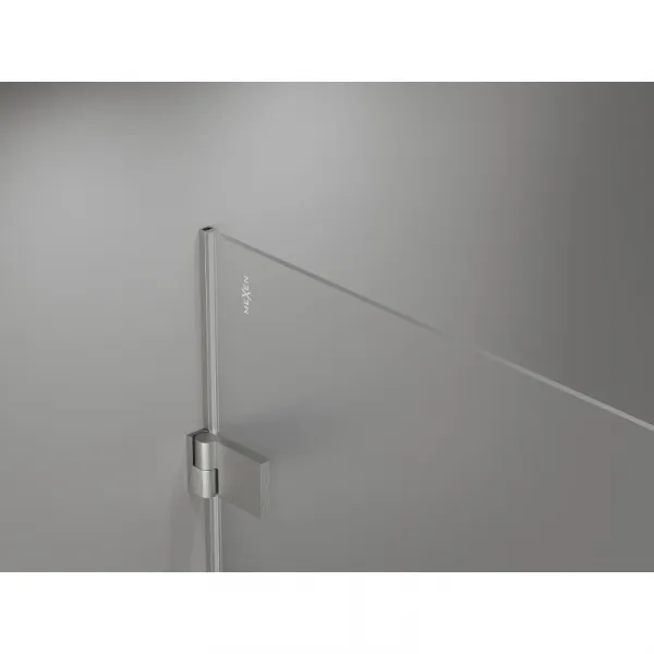 MEXEN/S - Lunar-B sprchovací kút dvere krídlové ľavá 75 x 70, transparent, nikel kartáčovaný 832-075-070-97-00-L