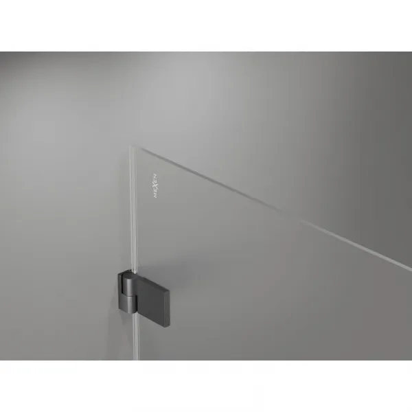 MEXEN/S - Lunar-B sprchovací kút dvere krídlové ľavá 100 x 70, transparent, grafit kartáčovaná 832-100-070-66-00-L