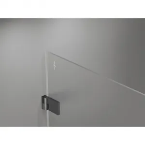MEXEN/S - Lunar-B sprchovací kút dvere krídlové ľavá 100 x 70, transparent, grafit kartáčovaná 832-100-070-66-00-L