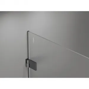 MEXEN/S - Lunar-B sprchovací kút dvere krídlové ľavá 100 x 70, transparent, grafit kartáčovaná 832-100-070-66-00-L