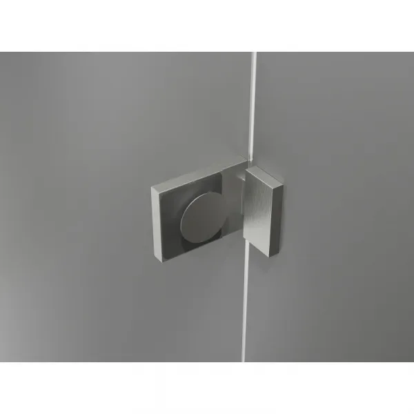 MEXEN/S - Lunar sprchovací kút dvere krídlové pravá 70 x 70, transparent, nikel kartáčovaný 834-070-070-97-00-P