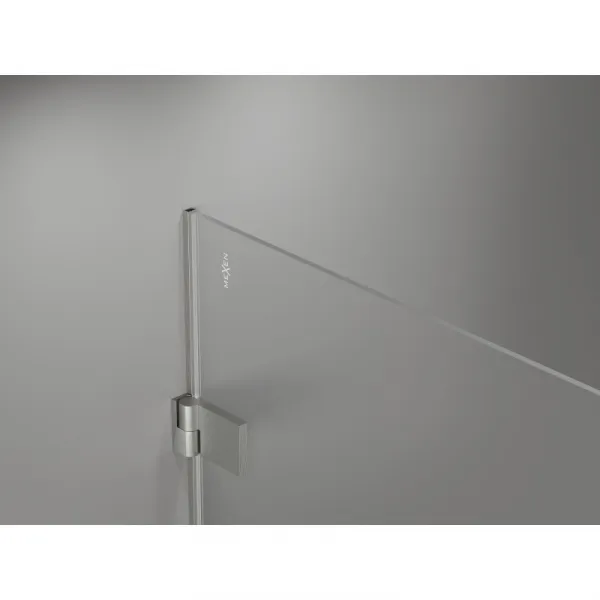MEXEN/S - Lunar-B L sprchový kút dvere krídlové ľavá 100 x 70, transparent, nikel kartáčovaný 832L-100-070-97-00-L