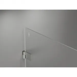 MEXEN/S - Lunar-B L sprchový kút dvere krídlové ľavá 100 x 70, transparent, nikel kartáčovaný 832L-100-070-97-00-L