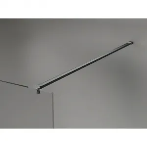 MEXEN/S - Lunar Sprchová zástena WALK-IN ľavá 70 x 200, transparent 8 mm, grafit metal 830-070-000-95-00-L