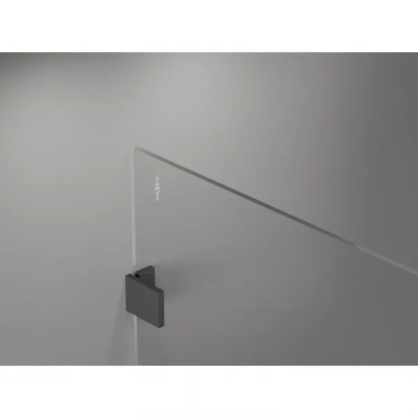 MEXEN/S - Lunar Sprchová zástena WALK-IN pravá 70 x 200, transparent 8 mm, grafit metal 830-070-000-95-00-P