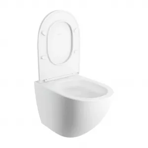 OMNIRES - OTTAWA COMFORT Závesná misa SILENT POWER™ sedátko SOFT, 54 x 37 cm, biela matná OTTAWACSPMWBM