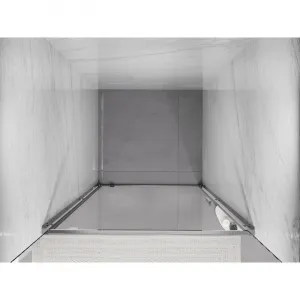 MEXEN/S - Exo sprchové dvere krídlové 65, transparent, chróm 8181-065-000-01-00