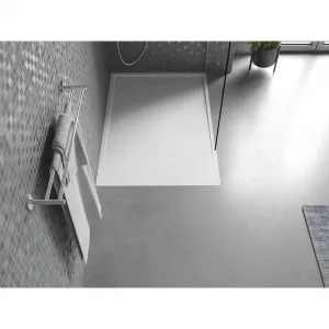 MEXEN - Amon obdĺžniková sprchová vanička SMC 90 x 80, biela 4F108090