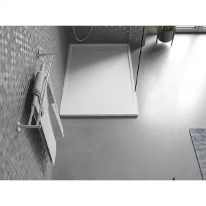MEXEN - Amon obdĺžniková sprchová vanička SMC 90 x 80, biela 4F108090