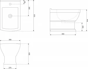 KERRA - Bidet stojaci Kleopatra 12 5907548101242