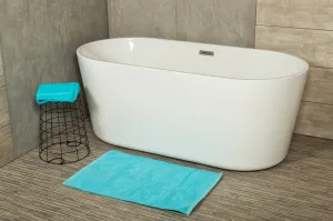 KERRA - Voľne stojaca vaňa Nora 157 cm + zátka + sifón 5907548109859