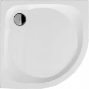KERRA - Sprchová kabína Tiara 90x90 štvrťkruh s vaničkou 5907548112552