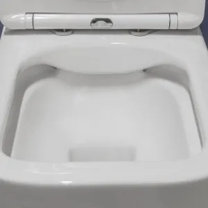 KERRA - Miska WC závesná Tinos so sedadlom (biele lesklé) 5907548115232