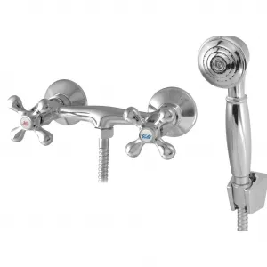 KERRA - Kabína sprchová Classic 80 šedá + batéria 5907548113757