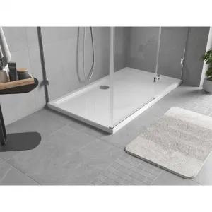 MEXEN - Flow sprchová vanička obdĺžniková slim 100 x 140, biela lesk 46R101014
