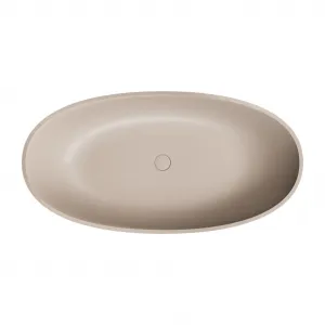 OMNIRES - SHELL M+ Voľne stojaca vaňa, 148 x 75 cm, béžová mat SHELL148WWDB