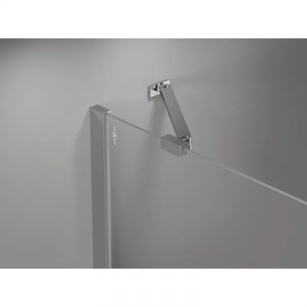 MEXEN/S - Mist H Duo sprchovací kút dvere krídlové 70 x 70, transparent, chróm 8A5-070L-070P-01-00