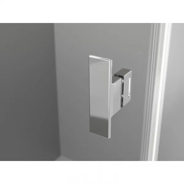 MEXEN/S - Mist H Duo sprchovací kút dvere krídlové 80 x 80, transparent, chróm 8A5-080L-080P-01-00