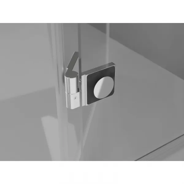 MEXEN/S - Mist H Duo sprchovací kút dvere krídlové 80 x 80, transparent, chróm 8A5-080L-080P-01-00