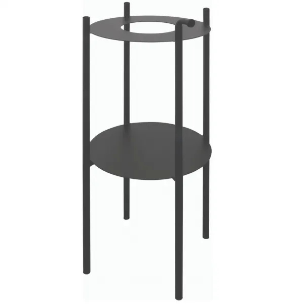 Deante Silia konzola 36x36x84 cm čierna CKS_N36A