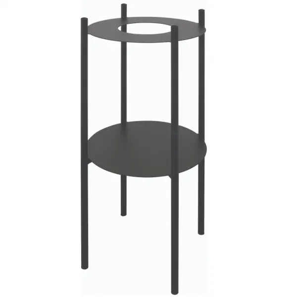 Deante Silia konzola 36x36x84 cm čierna CKS_N36A