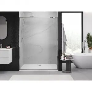 MEXEN - Exo posuvné sprchové dvere 155, transparent, chróm 8151-155-000-01-00